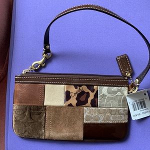 Vintage Coach Wristlet